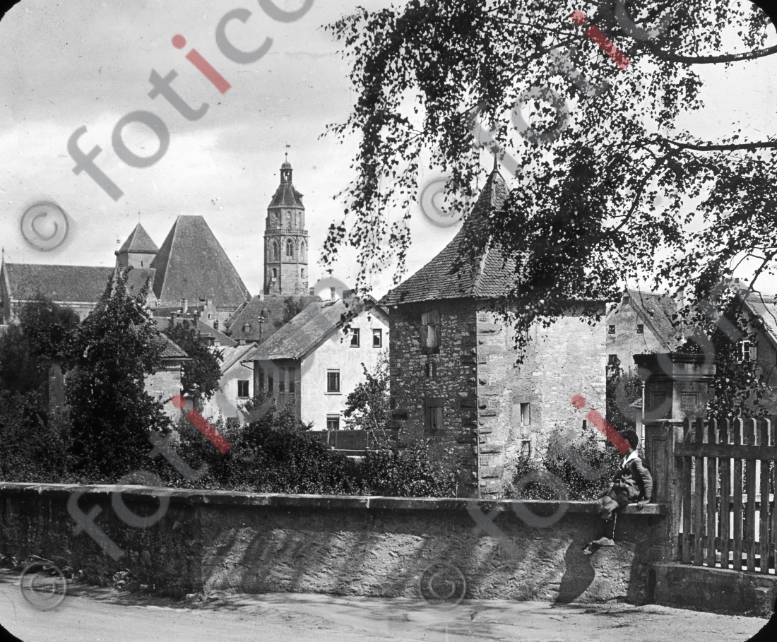 Weissenburg | Weissenburg - Foto foticon-simon-162-031-sw.jpg | foticon.de - Bilddatenbank für Motive aus Geschichte und Kultur